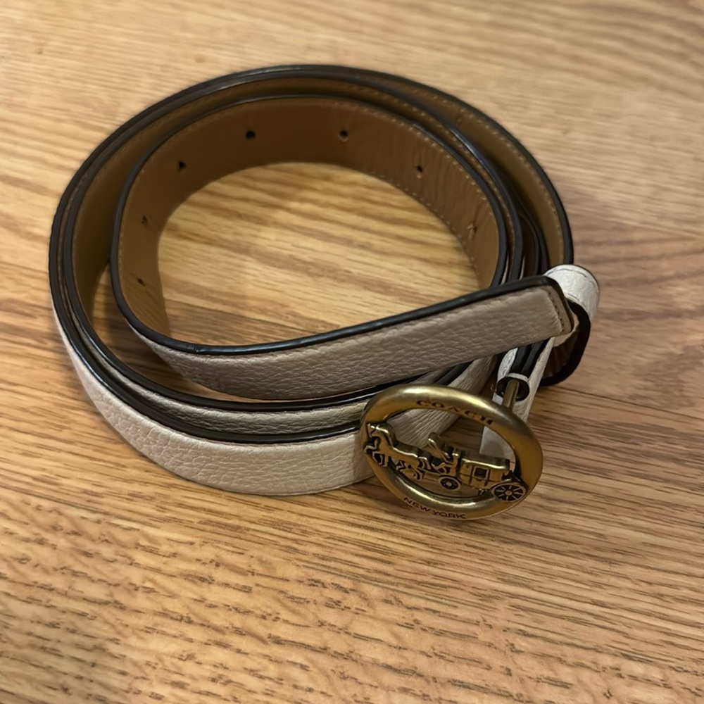 Coach belt